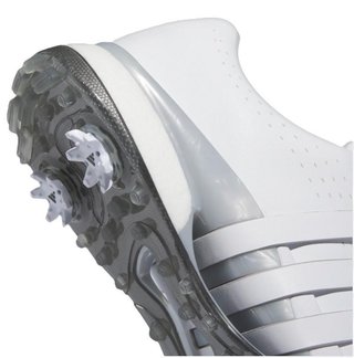 Adidas Tour360 24 Wide mens golf shoes, cloud white/silver metallic