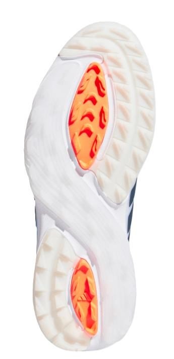 Adidas Adipower 26 Spikeless mens golf shoes, cloud white/collegiate navy/lucid orange