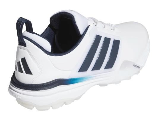 Adidas Adipower 26 Spikeless mens golf shoes, cloud white/collegiate navy/lucid orange