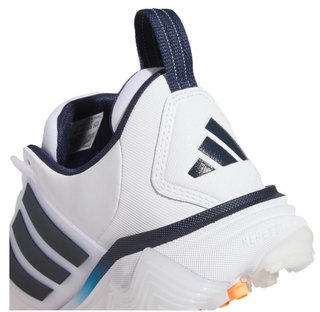 Adidas Adipower 26 Spikeless mens golf shoes, cloud white/collegiate navy/lucid orange
