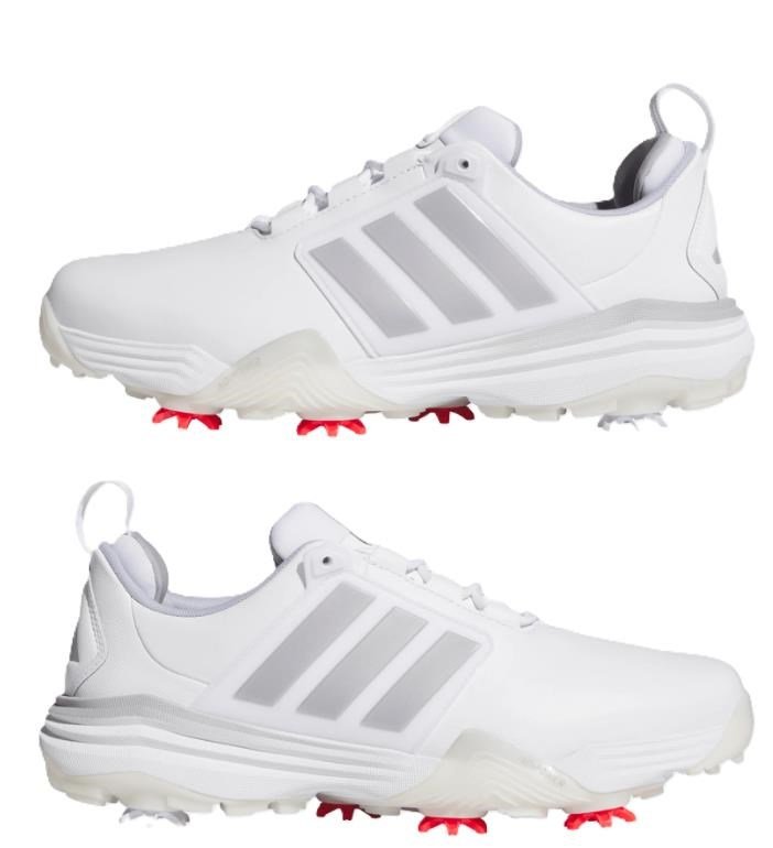 Adidas Adipower 26 mens golf shoes, white/silver