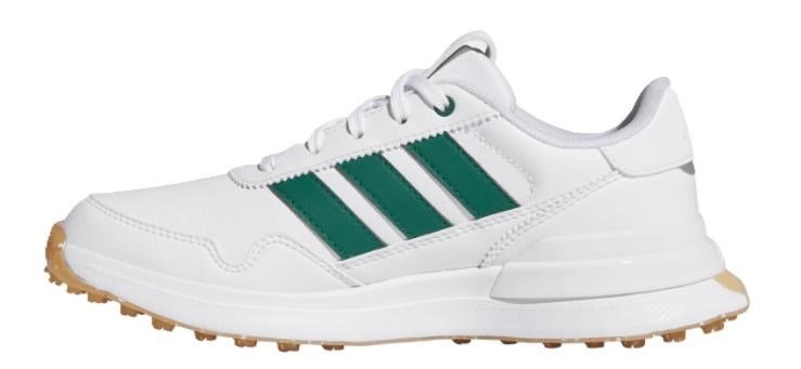 Adidas S2G 26 Spikeless junior golf shoes, white
