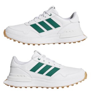 Adidas S2G 26 Spikeless junior golf shoes, white