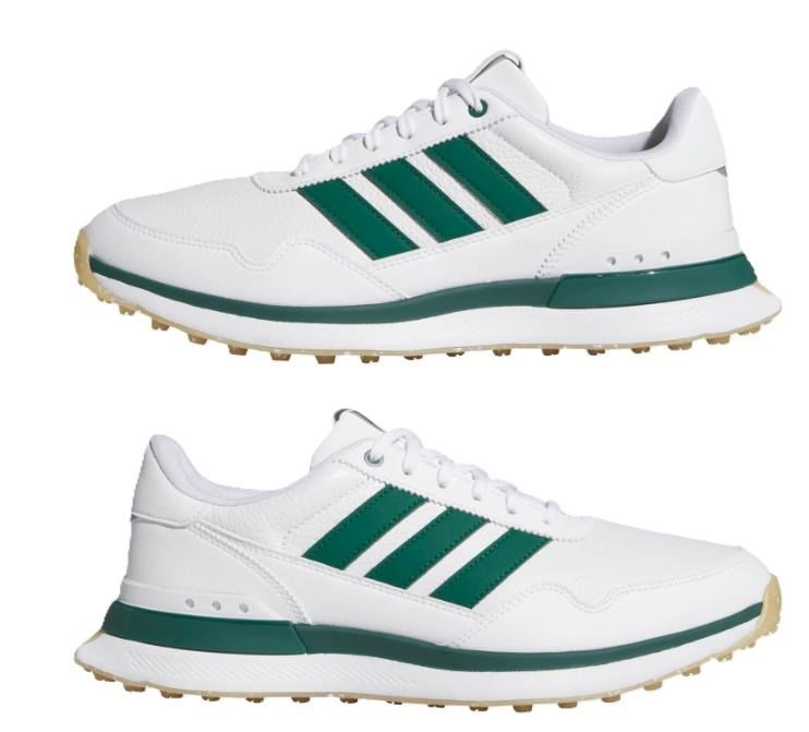 Adidas S2G 26 Leather Spikeless mens golf shoes, white