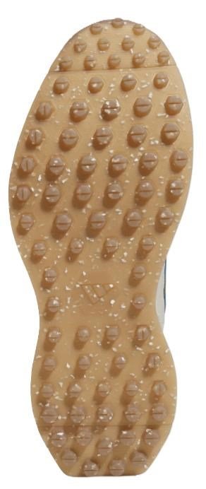 Adidas S2G 26 Leather Spikeless mens golf shoes, chalk white/dusky petrol/beige