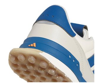 Adidas S2G 26 Leather Spikeless mens golf shoes, chalk white/dusky petrol/beige