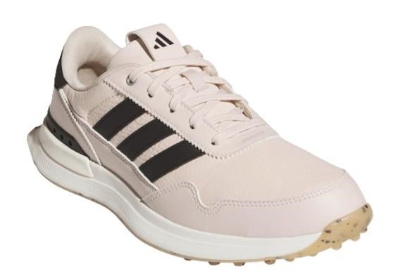 Adidas S2G 26 Leather Spikeless women's golf shoes, pink
