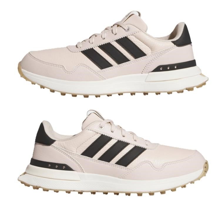 Adidas S2G 26 Leather Spikeless women's golf shoes, pink