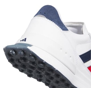 Adidas S2G 26 Boa mens golf shoes, cloud white/collegiate navy/better scarlet