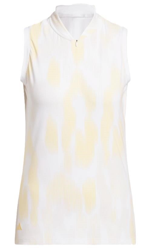 Adidas Ultimate365 Tour Printed Sleeveless women's polo, seicta