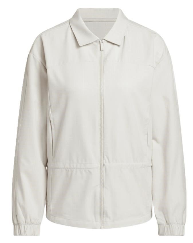 Adidas Ultimate365+ Peplum Grid women's jacket, wonalu