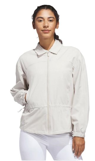 Adidas Ultimate365+ Peplum Grid women's jacket, wonalu