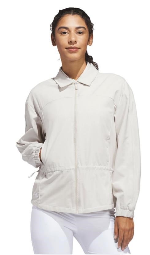 Adidas Ultimate365+ Peplum Grid women's jacket, wonalu