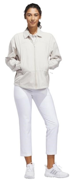 Adidas Ultimate365+ Peplum Grid women's jacket, wonalu