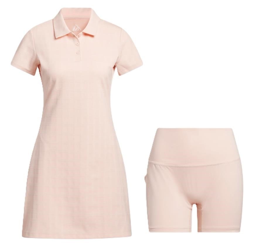 Adidas Ultimate+ women's dress, blush pink