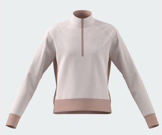 Adidas Textured Layer junior sweatshirt, blush pink