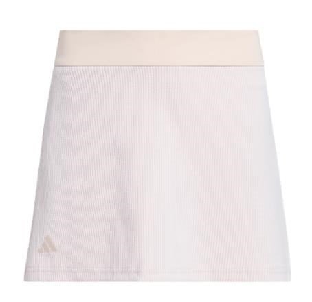 Adidas Textured junior golf skort, pink