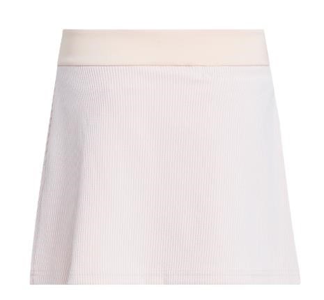 Adidas Textured junior golf skort, pink