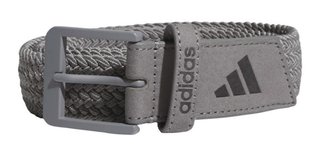 Adidas Braid Stretch men's belt, grey three