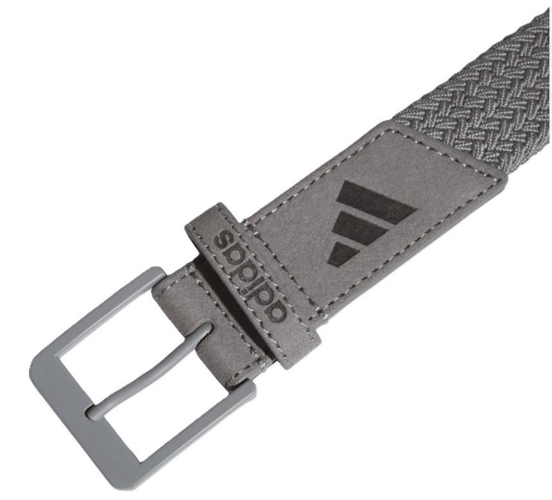 Adidas Braid Stretch men's belt, grey three