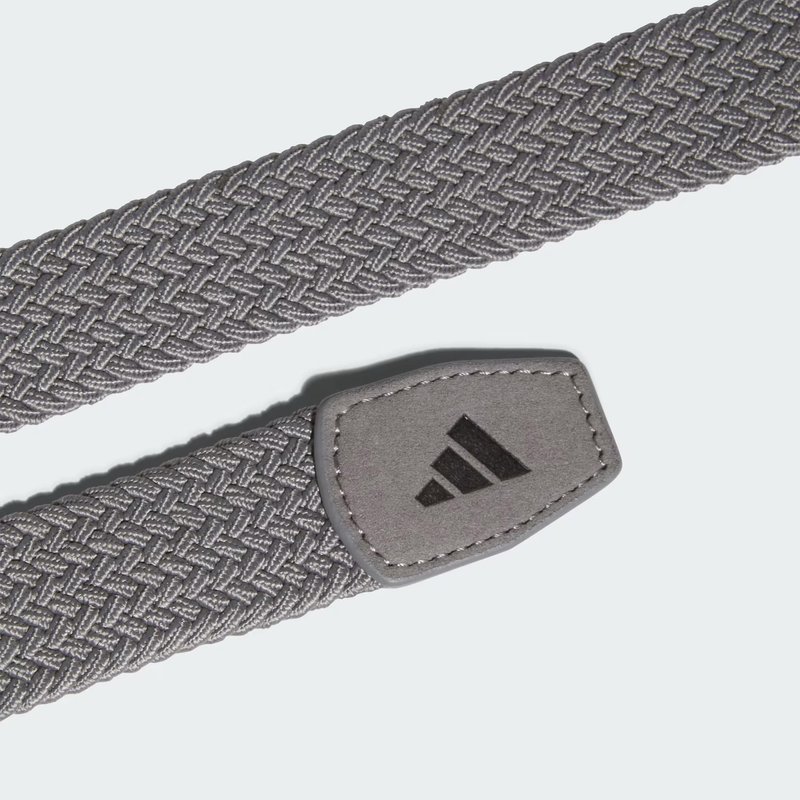 Adidas Braid Stretch men's belt, grey three