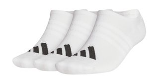 Adidas No Show men's socks (3 Pairs), white