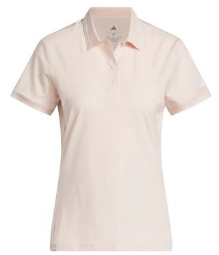 Adidas Ultimate365 Tour Twistknit women's polo, blush pink