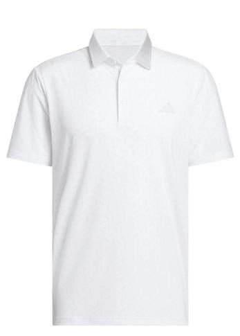 Adidas Ultimate365 Mesh Climacool Print men's polo, white