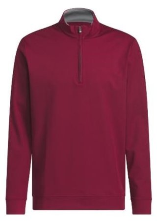 Adidas Ultimate365 Classic Quarter-Zip men's sweatshirt, burgundy
