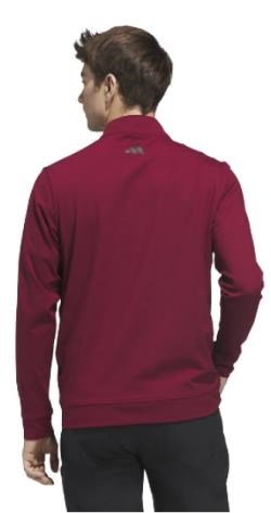 Adidas Ultimate365 Classic Quarter-Zip men's sweatshirt, burgundy
