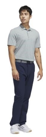 Adidas Ultimate365+ Go-To Print men's polo, wosa/navy
