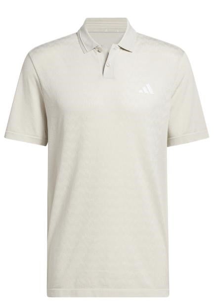 Adidas Tour Seamless men's polo, wonalu/white