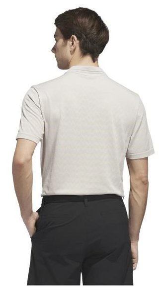Adidas Tour Seamless men's polo, wonalu/white