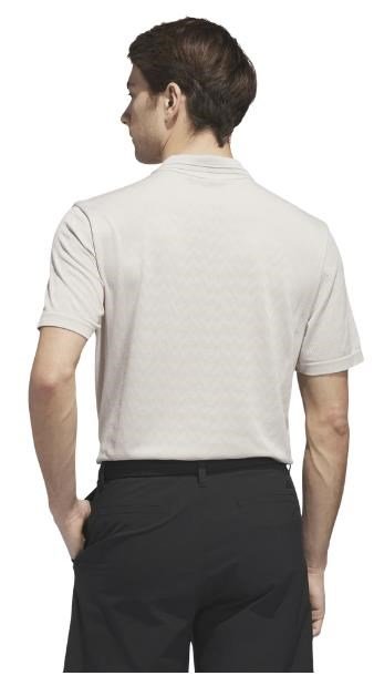 Adidas Tour Seamless men's polo, wonalu/white