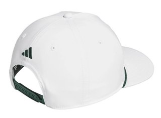 Adidas Tour 5-panel men's golf cap, white/green