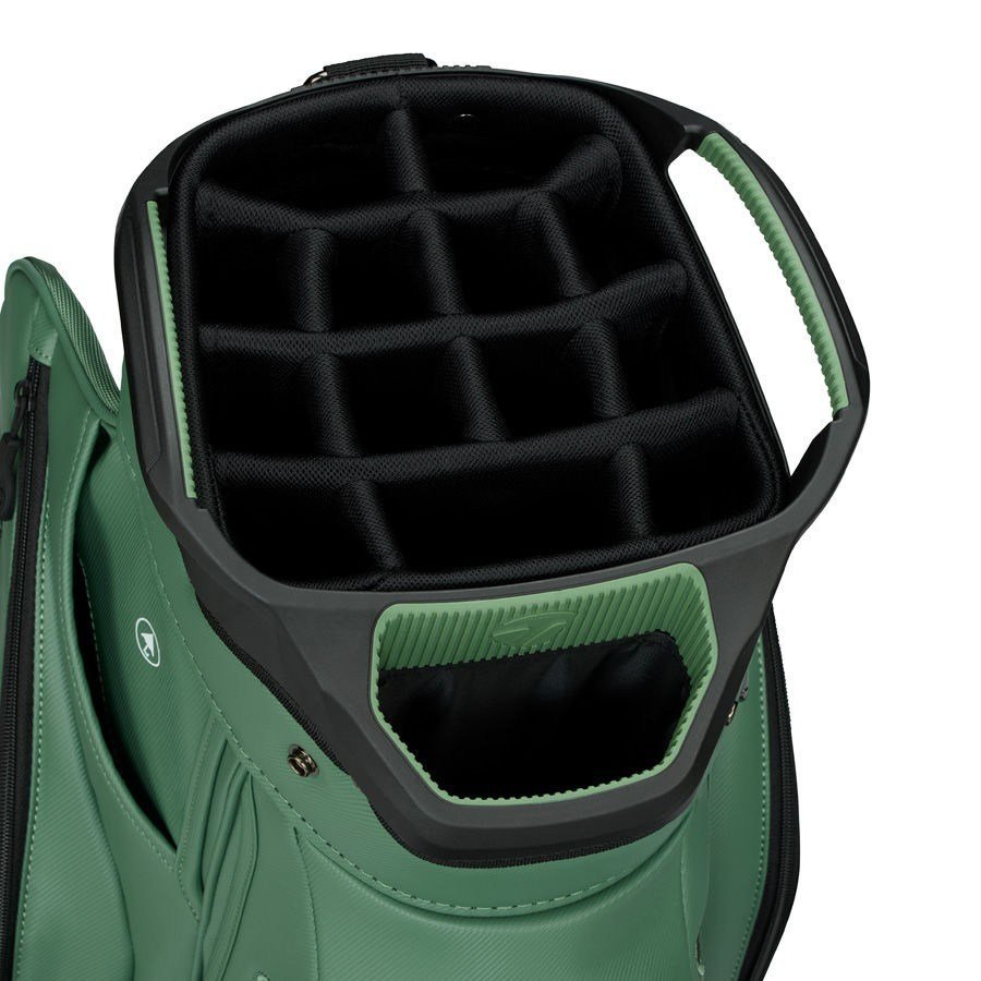TaylorMade Deluxe cart bag, dark sage