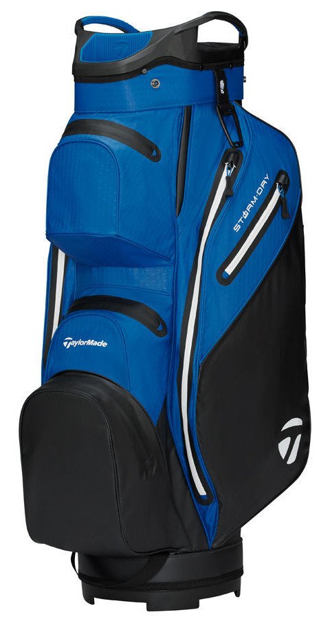 TaylorMade Storm Dry cart bag, black/blue