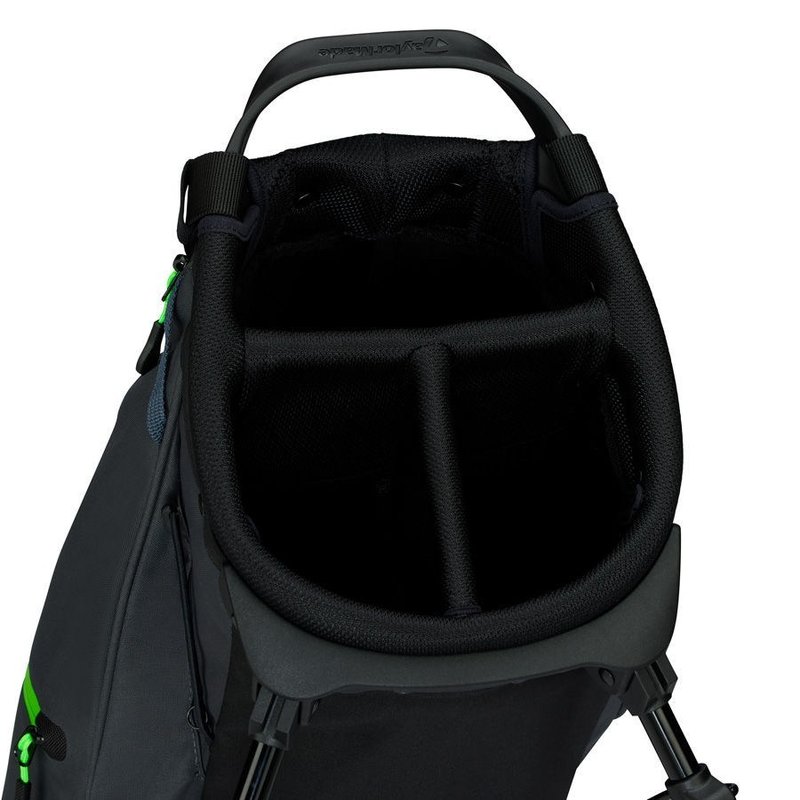 TaylorMade FlexTech Carry stand bag, grey/black/neon green
