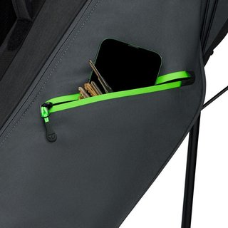 TaylorMade FlexTech Carry stand bag, grey/black/neon green