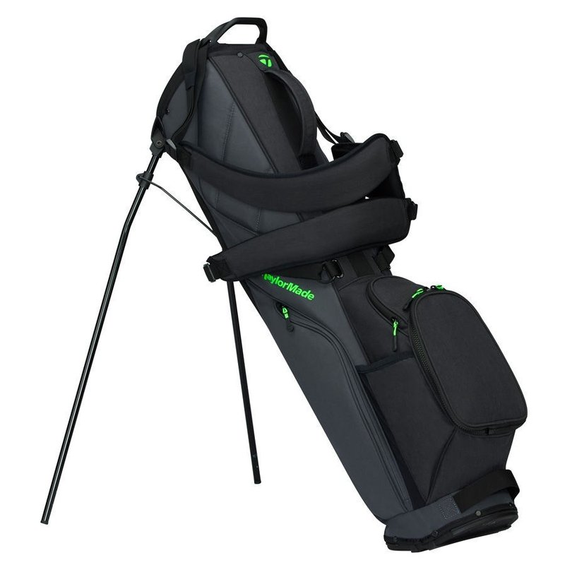 TaylorMade FlexTech Carry stand bag, grey/black/neon green