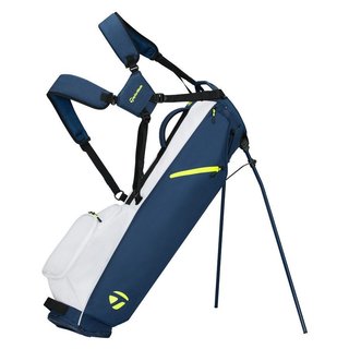TaylorMade FlexTech Carry stand bag, navy/white/lime