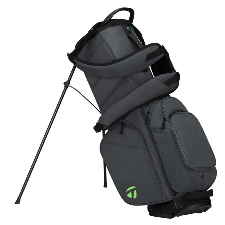 TaylorMade FlexTech Crossover stand bag, grey/neon green