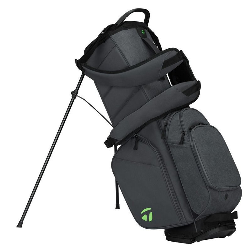 TaylorMade FlexTech Crossover stand bag, grey/neon green