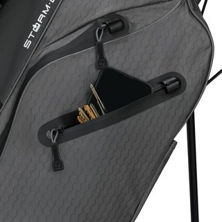 TaylorMade Storm-Dry Waterproof stand bag, grey/black