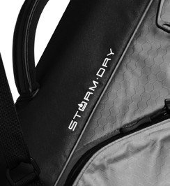 TaylorMade Storm-Dry Waterproof stand bag, grey/black