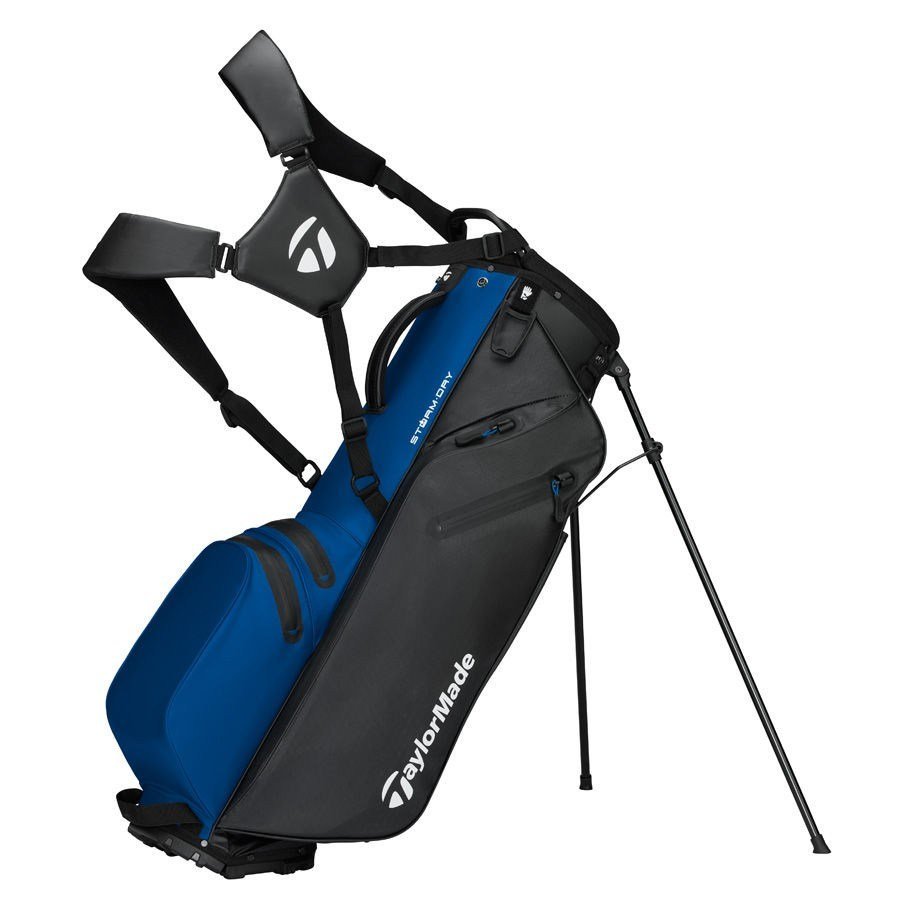 TaylorMade Storm-Dry Waterproof stand bag, black/blue
