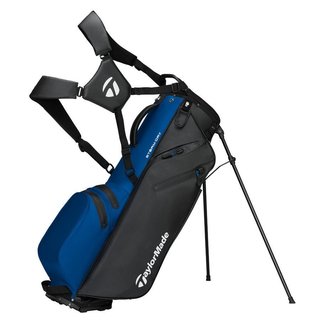 TaylorMade Storm-Dry Waterproof stand bag, black/blue