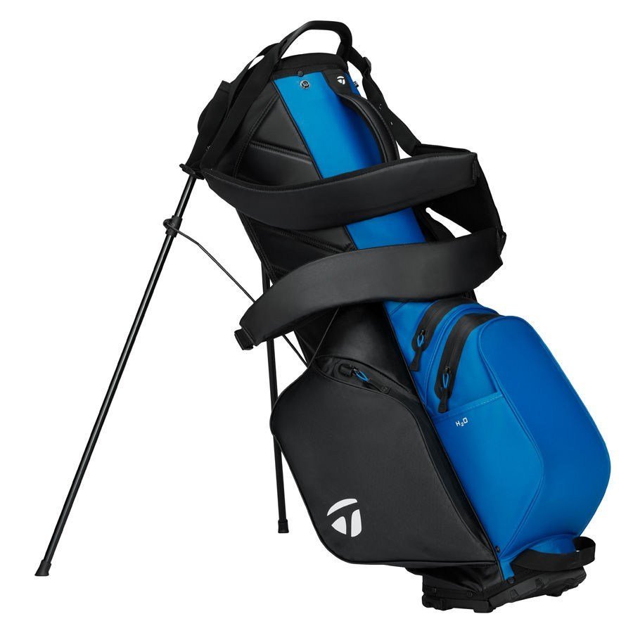 TaylorMade Storm-Dry Waterproof stand bag, black/blue