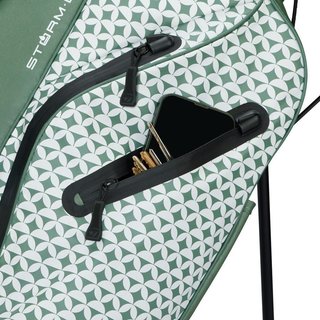 TaylorMade Storm-Dry Waterproof stand bag, heritage icon dark sage