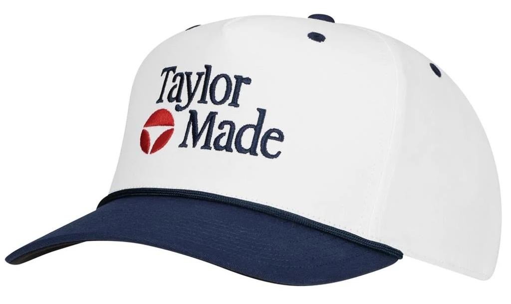 TaylorMade A-Frame Legacy men's cap, white